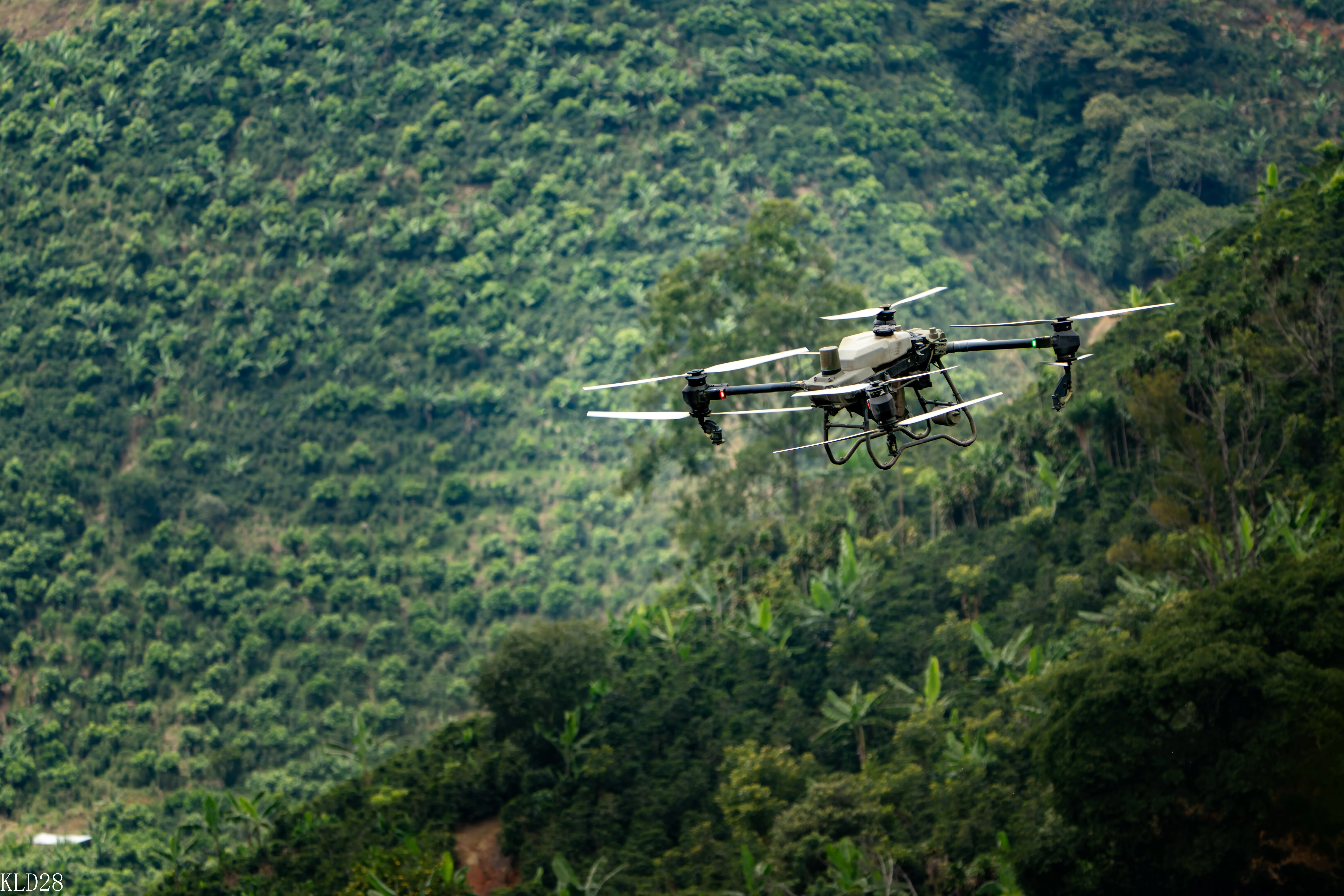 Fumigación con drones